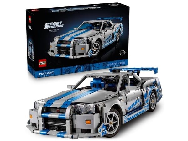 LEGO Technic 42210 2 Fast 2 Furious Nissan Skyline GT-R (R34)-bil