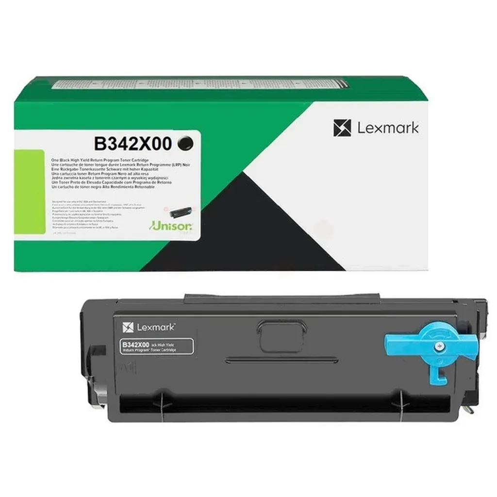 Lexmark Tonerkassett svart, 6.000 sider
