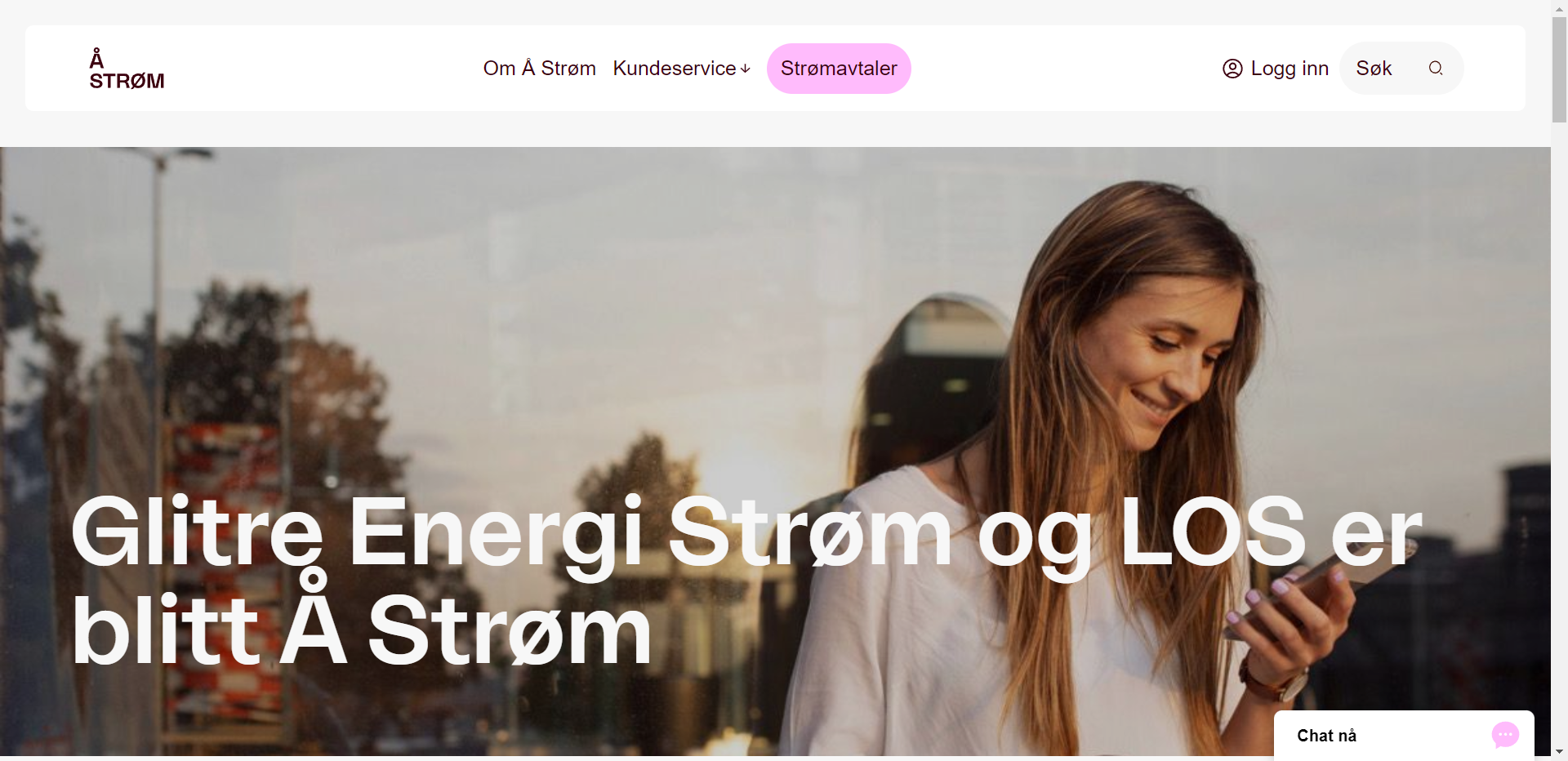 Skjermbilde fra Astrom
