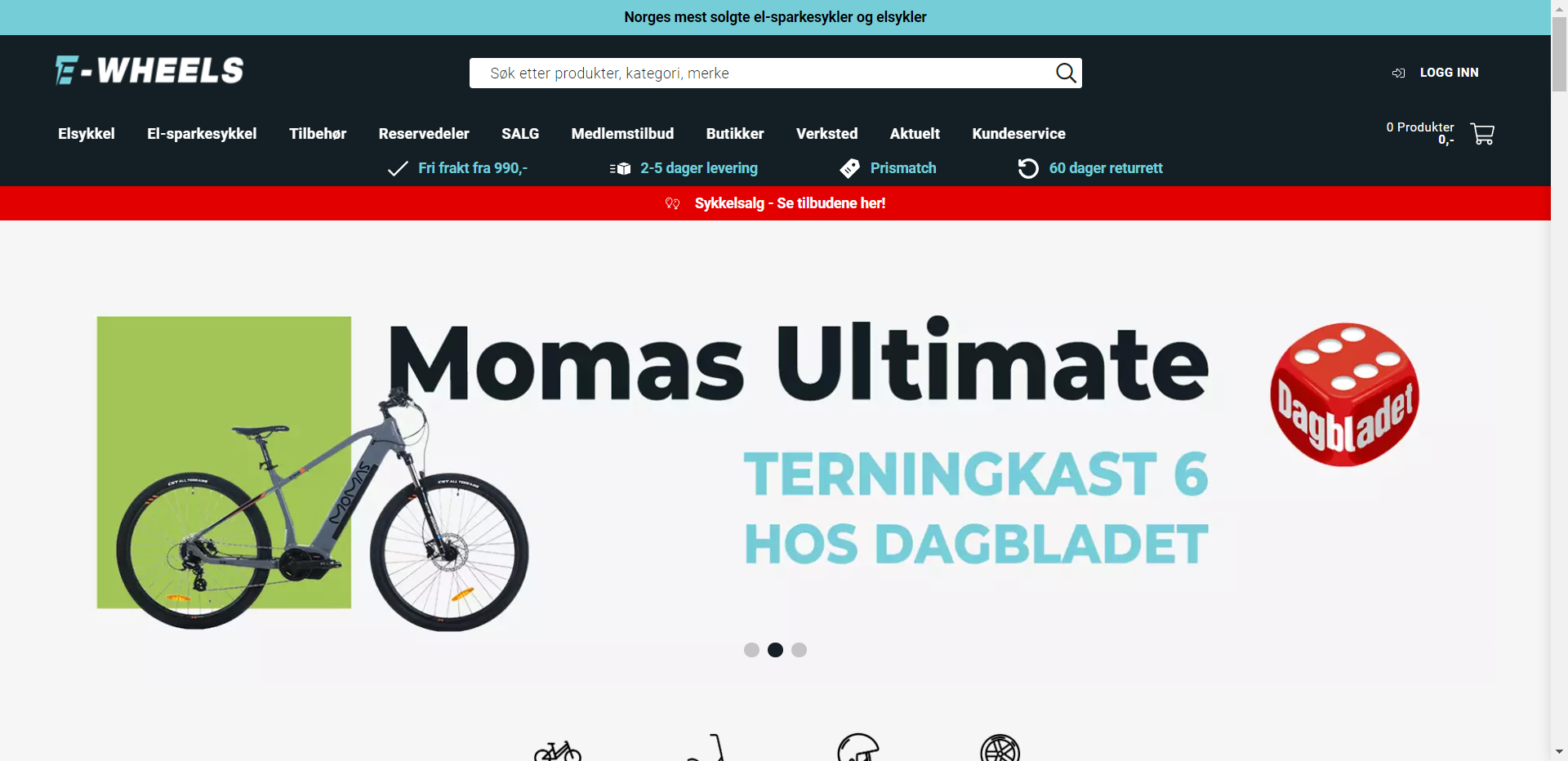 Skjermbilde fra e-wheels