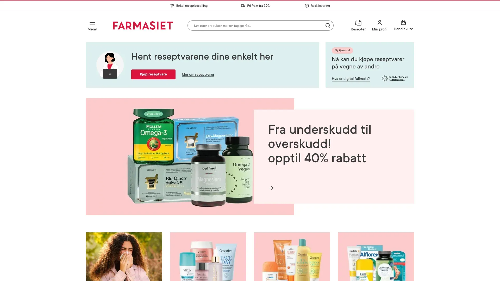 Skjermbilde fra Farmasiet