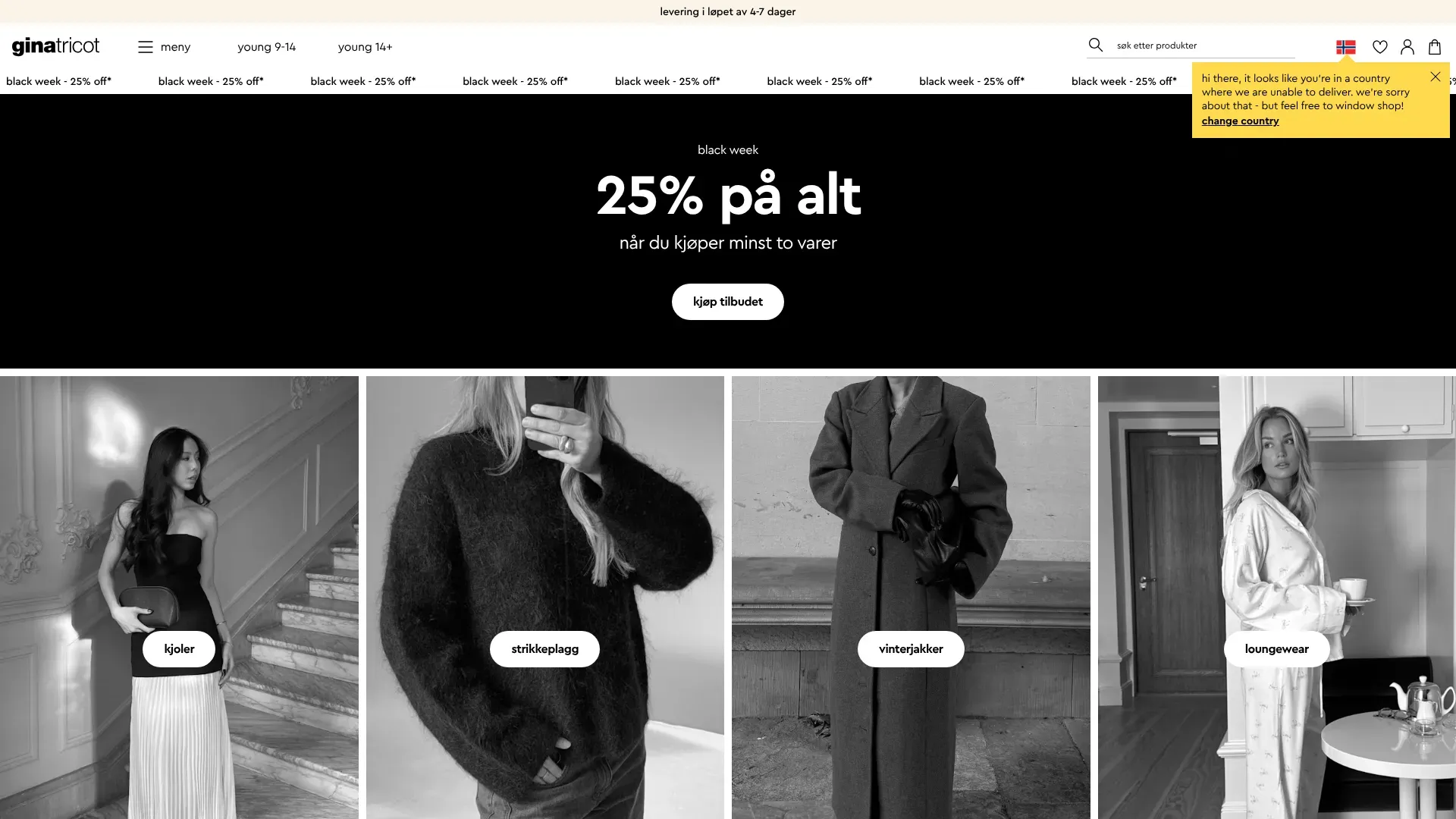 Skjermbilde fra Ginatricot