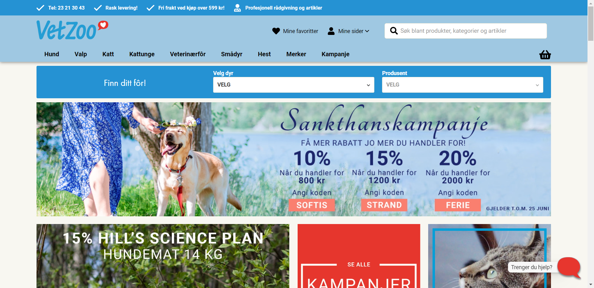 Skjermbilde fra Vetzoo