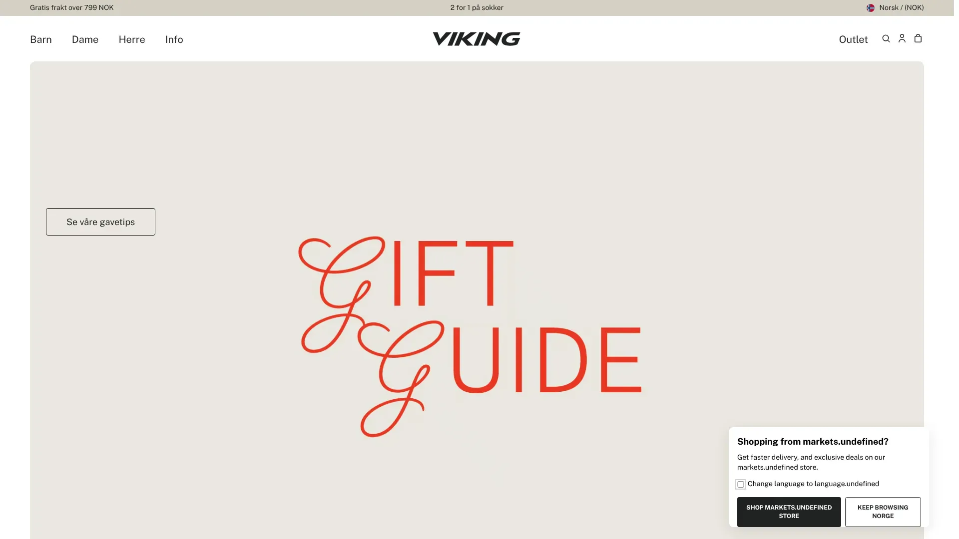 Skjermbilde fra Vikingfootwear