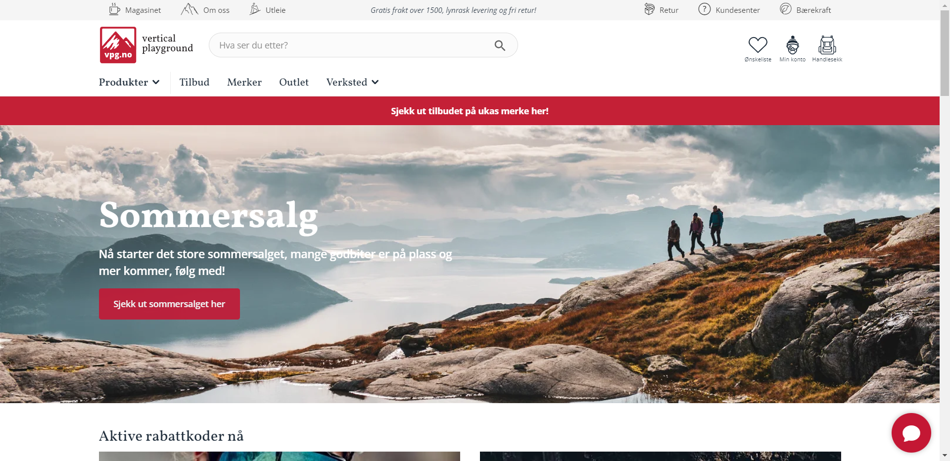Skjermbilde fra VPG